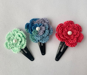 Flower Hair Clip 3-pack