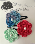 Flower Hair Clip 3-pack